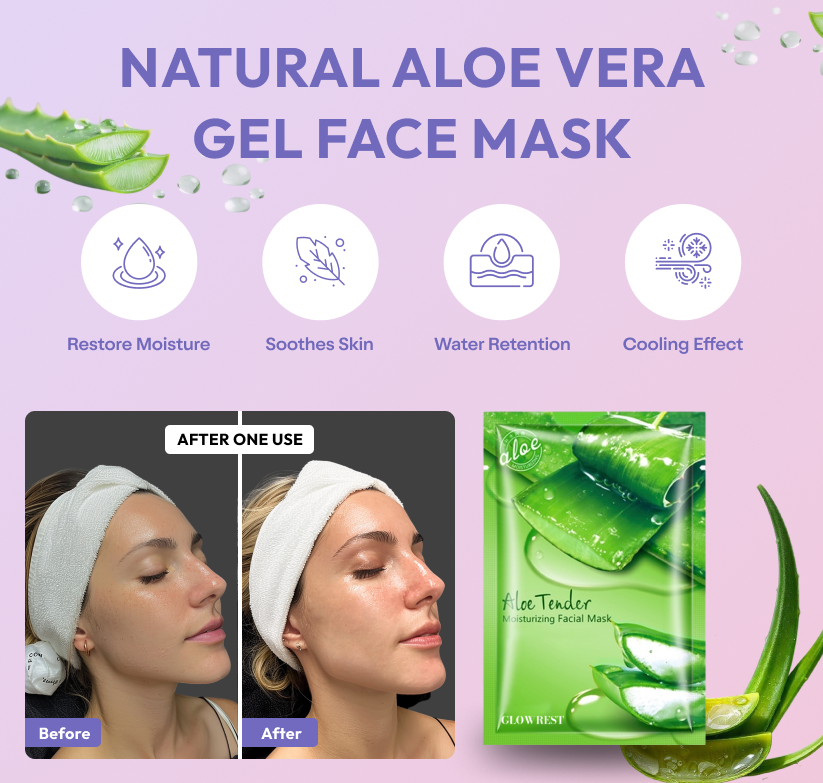 Aloe Brightening Mask - 1 Mask