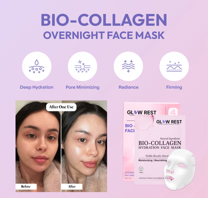 Glow Rest Bio-Collagen Hydration Face Mask